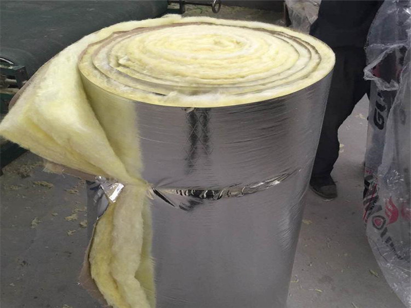 玻璃棉卷氈做防水